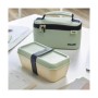 Boîte à repas rectangulaire avec couvercle Milan Vert 750 ml Plastique: Plus de 300.000 produits de grandes marques en vente dir