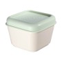 Panier-repas carré avec couvercle Milan Vert 330 ml 12 x 10 x 7 cm Plastique (1 Unité): Plus de 300.000 produits de grandes marq
