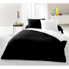 Housse de Couette Lovely Home Noir Bicolore 240 x 260 cm: Plus de 300.000 produits de grandes marques en vente directe à prix us
