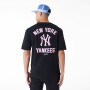 T-shirt à manches courtes homme New Era WORDMARK OS TEE NEYYAN 60435524 Noir: Plus de 300.000 produits de grandes marques en v
