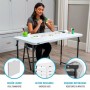 Table d'appoint pliante multi-usage Colorbaby 122 x 61 x 56 cm: Plus de 300.000 produits de grandes marques en vente directe à p