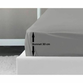Drap housse Lovely Home Gris clair (160 x 200): Plus de 300.000 produits de grandes marques en vente directe à prix usine sur ca