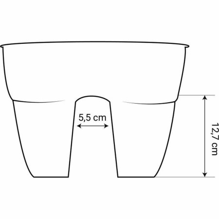 Pot EDA Vert Plastique Ovale Moderne: Plus de 300.000 produits de grandes marques en vente directe à prix usine sur cadeaufou.co