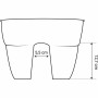 Pot EDA Vert Plastique Ovale Moderne: Plus de 300.000 produits de grandes marques en vente directe à prix usine sur cadeaufou.co