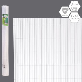 Canisse Blanc PVC 1 x 300 x 150 cm: Plus de 300.000 produits de grandes marques en vente directe à prix usine sur cadeaufou.com.