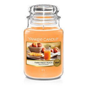 Bougie Parfumée Yankee Candle Farm Fresh Peach 623 g: Plus de 300.000 produits de grandes marques en vente directe à prix usine 
