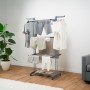 Étendoir Pliant Vertical à Roulettes Dolver InnovaGoods 24 Barres: Plus de 300.000 produits de grandes marques en vente directe 