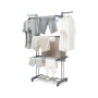 Étendoir Pliant Vertical à Roulettes Dolver InnovaGoods 24 Barres: Plus de 300.000 produits de grandes marques en vente directe 