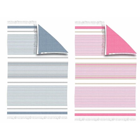 Serviette Paréo Secaneta Kupe 100 x 150 cm Rayures Frange: Plus de 300.000 produits de grandes marques en vente directe à prix u
