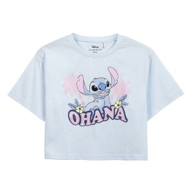 T-shirt à manches courtes femme Stitch Rose clair: Plus de 300.000 produits de grandes marques en vente directe à prix usine sur