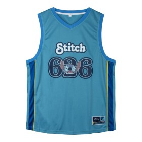 t-shirt de basket Stitch Bleu Unisexe: Plus de 300.000 produits de grandes marques en vente directe à prix usine sur cadeaufou.c