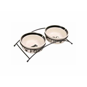 Mangeoir pour animaux Trixie Double Bol: Plus de 300.000 produits de grandes marques en vente directe à prix usine sur cadeaufou