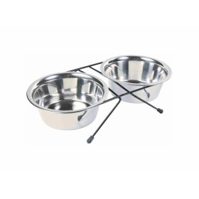 Mangeoir pour animaux Trixie Noir Double: Plus de 300.000 produits de grandes marques en vente directe à prix usine sur cadeaufo