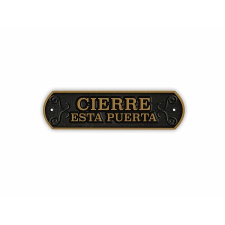 Plaque Magnet & Steel Cierre esta puerta 24 x 7,2 cm: Plus de 300.000 produits de grandes marques en vente directe à prix usine 