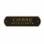 Plaque Magnet & Steel Cierre esta puerta 24 x 7,2 cm: Plus de 300.000 produits de grandes marques en vente directe à prix usine 
