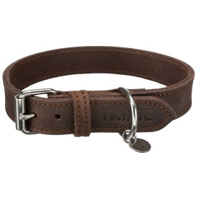 Collier pour Chien Trixie Rustic Brun foncé M 37-44 cm: Plus de 300.000 produits de grandes marques en vente directe à prix usin