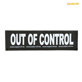 Étiquettes pour harnais Julius K9 OUT OF CONTROL L: Plus de 300.000 produits de grandes marques en vente directe à prix usine su