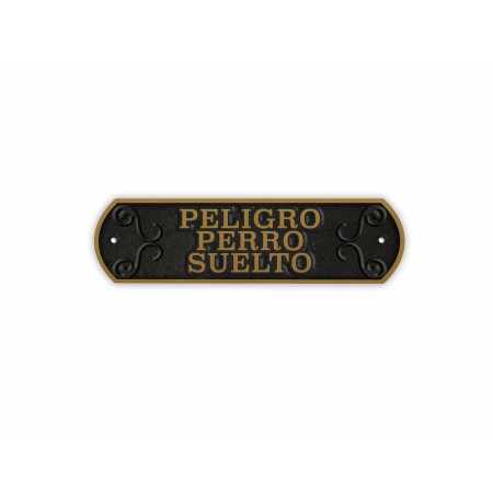 Plaque Magnet & Steel Peligro perro Suelto 24 x 7,2 cm: Plus de 300.000 produits de grandes marques en vente directe à prix usin