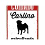 Plaque Magnet & Steel Cuidado Carlino Patrullando 14,8 x 21 cm: Plus de 300.000 produits de grandes marques en vente directe à p