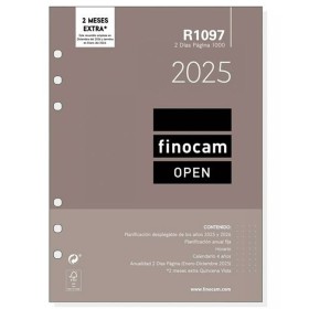 Recharge pour agenda Finocam OPEN R1097 2025 15,5 x 21,5 cm: Plus de 300.000 produits de grandes marques en vente directe à prix