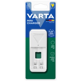 Chargeur de batterie Varta 57656 101 401 Mini 2 Batteries Blanc AA/AAA: Plus de 300.000 produits de grandes marques en vente dir