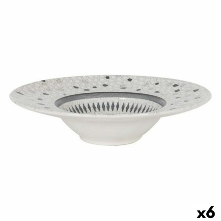 Assiette à pâtes Risotto La Mediterránea Barroc Porcelaine (6 Unités) (ø 28 x 6,8 cm): Plus de 300.000 produits de grandes marqu