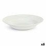 Assiette à pâtes La Mediterránea Bari Grès Blanc (6 Unités): Plus de 300.000 produits de grandes marques en vente directe à prix