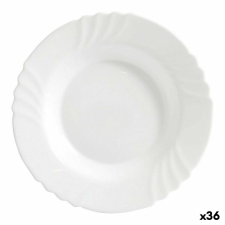 Assiette creuse Bormioli Ebro Ø 23 x 3 cm (36 Unités): Plus de 300.000 produits de grandes marques en vente directe à prix usine