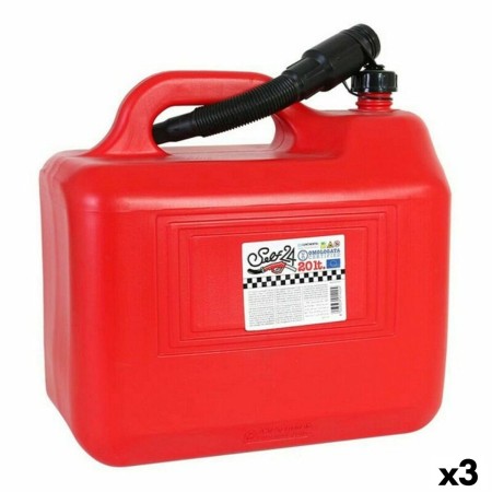 Réservoir de carburant avec entonnoir Self Continental Self 20 L (3 Unités): Plus de 300.000 produits de grandes marques en vent