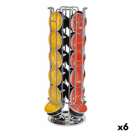 Support pour 24 capsules de café Quttin 14 x 33 cm (6 Unités): Plus de 300.000 produits de grandes marques en vente directe à pr