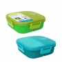Boîte à lunch hermétique ThermoSport 3 Compartiments Carré 900 ml (6 Unités): Plus de 300.000 produits de grandes marques en ven
