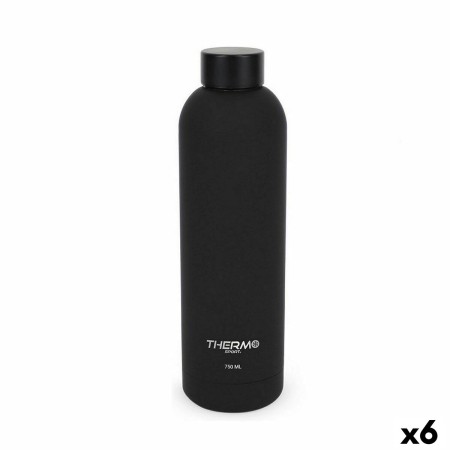 Bouteille Thermique ThermoSport Soft Touch Noir 750 ml (6 Unités): Plus de 300.000 produits de grandes marques en vente directe 