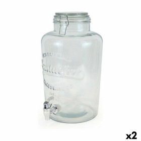 Distributeur de boissons La Mediterránea Robinet verre 8 L (2 Unités): Plus de 300.000 produits de grandes marques en vente dire