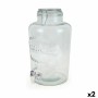 Distributeur de boissons La Mediterránea Robinet verre 8 L (2 Unités): Plus de 300.000 produits de grandes marques en vente dire
