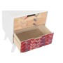 Table de Nuit DKD Home Decor Naturel Blanc Caoutchouc Bordeaux Bois de paulownia 40 x 30 x 48 cm: Plus de 300.000 produits de gr