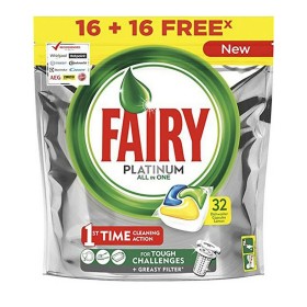 Tablettes pour Lave-vaisselle Fairy All in 1 Platinum Frais (24 Unités): Plus de 300.000 produits de grandes marques en vente di