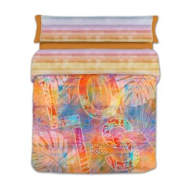 Parure de couette Lois CORSO P. Orange Gran lit 2 persones 240 x 230 cm 4 Pièces: Plus de 300.000 produits de grandes marques en