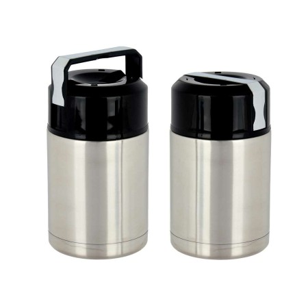Thermos pour aliments Kinvara Acero Noir Métal polypropylène 1 L 11,5 x 19,5 x 11,5 cm: Plus de 300.000 produits de grandes marq