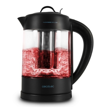 Bouilloire et Théière Cecotec ThermoSense 390 Clear 2200W 1,7 L Noir Acier inoxydable 2200 W 1850-2200 W 1,7 L: Plus de 300.000 