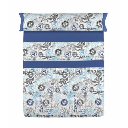 Jeu de draps Lois SELLOS Bleu Lit king size: Plus de 300.000 produits de grandes marques en vente directe à prix usine sur cadea