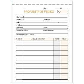 Livret de factures 15 x 21 cm (10 Unités): Plus de 300.000 produits de grandes marques en vente directe à prix usine sur cadeauf