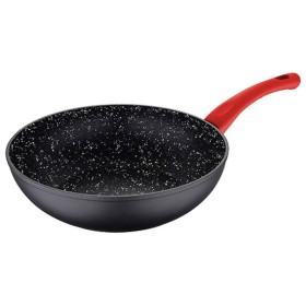 Wok San Ignacio Toledo SG-6268 Ø 26 cm Noir Aluminium: Plus de 300.000 produits de grandes marques en vente directe à prix usine
