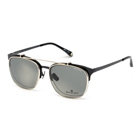 Monture de Lunettes + Lunettes de Soleil Belstaff HATCHER-NEGRO-DORADO-W Ø 55 mm Clip On: Plus de 300.000 produits de grandes ma