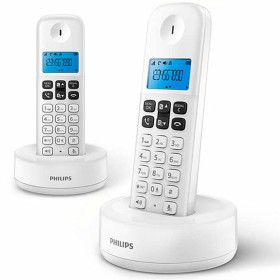 Téléphone Sans Fil Philips D1612W/34 Bleu Blanc Noir: Plus de 300.000 produits de grandes marques en vente directe à prix usine 