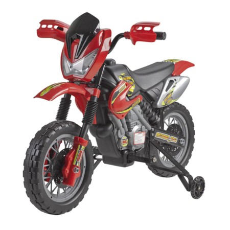 Motocyclette Feber Cross 400F 6 V Électrique (74 X 50 x 27 cm): Plus de 300.000 produits de grandes marques en vente directe à p