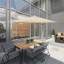 Marbueno Parasol Acier 6 Baleines D200x300 cm Polyester Beige Jardin, Piscine et Terrasse 10192: Plus de 300.000 produits de gra