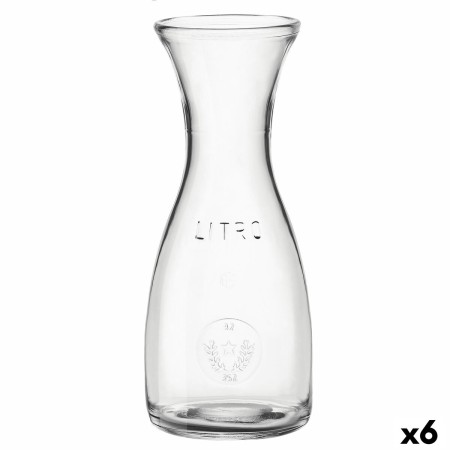 Bouteille Bormioli Rocco Misura Transparent verre (1 L) (6 Unités): Plus de 300.000 produits de grandes marques en vente directe