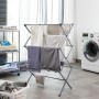Séchoir à Linge Métallique Pliable et Extensible avec 3 Hauteurs Cloxy InnovaGoods 11 Barres: Plus de 300.000 produits de grande