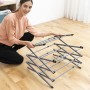 Séchoir à Linge Métallique Pliable et Extensible avec 3 Hauteurs Cloxy InnovaGoods 11 Barres: Plus de 300.000 produits de grande