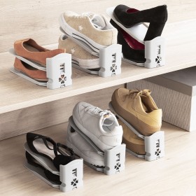 Range-chaussures Réglable Sholzzer InnovaGoods 6 Unités: Plus de 300.000 produits de grandes marques en vente directe à prix usi